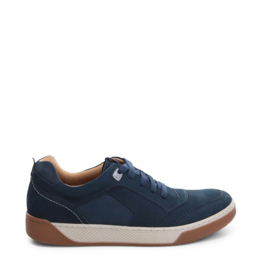 Ampato Leather Shoes | Blue | Mens Casual