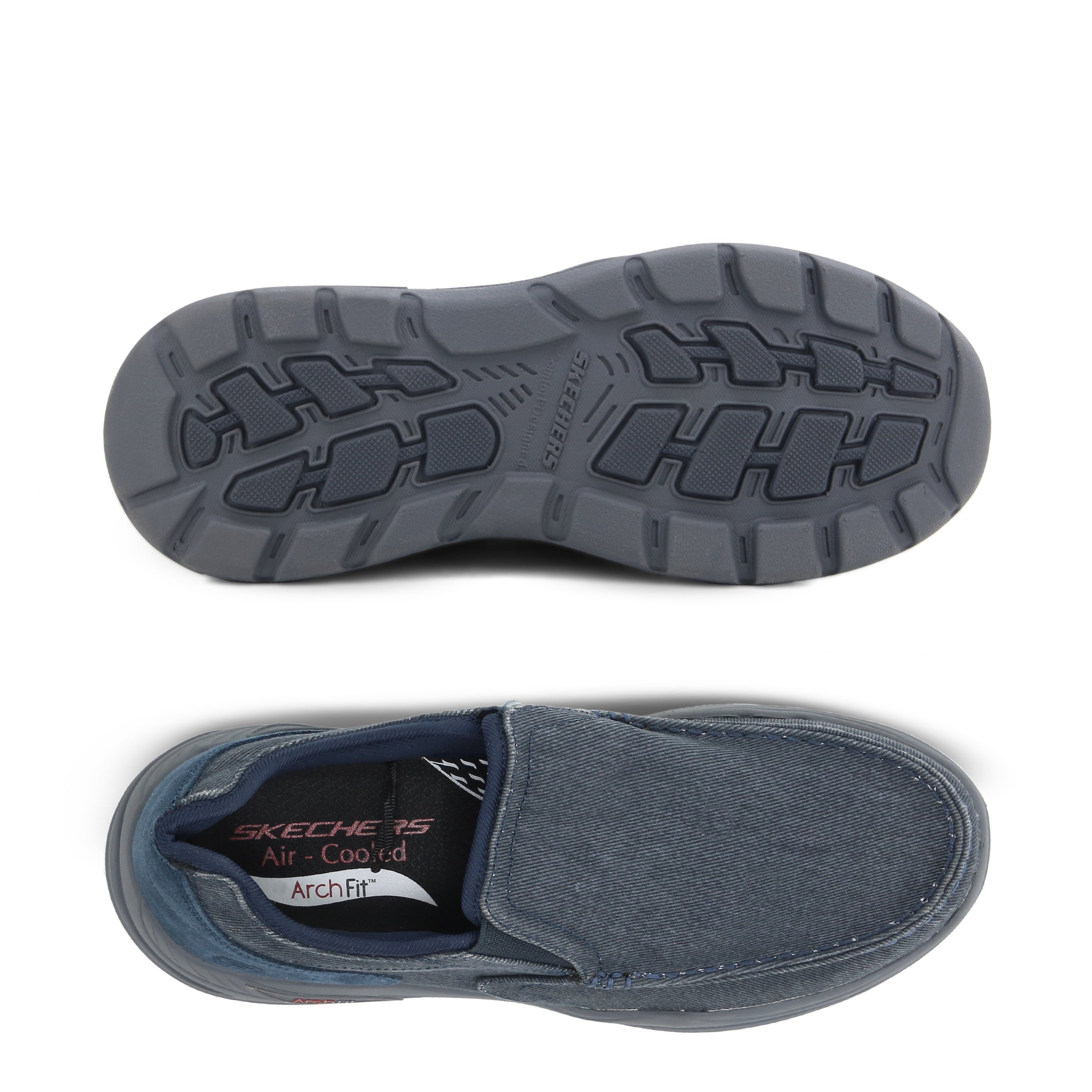 Skechers relaxed fit memory foam fashion 360