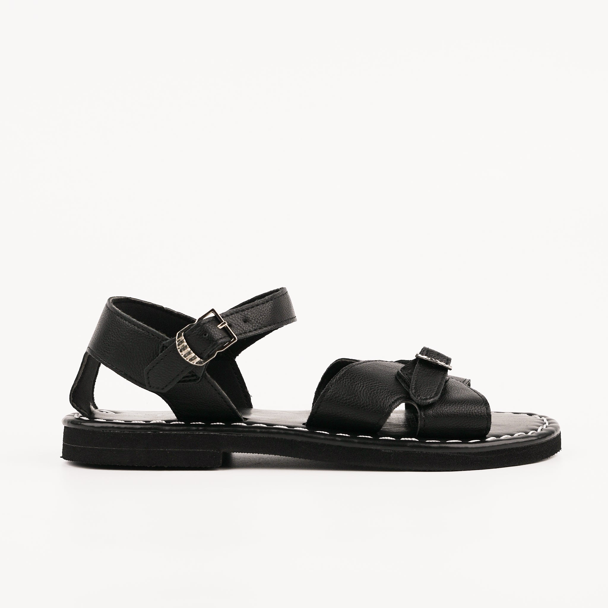 Orders black roman sandals