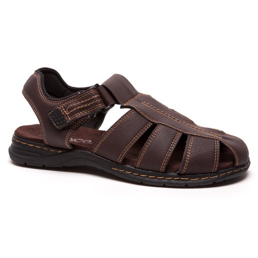 Chandler Sandal | Brown | Mens Flat sandals