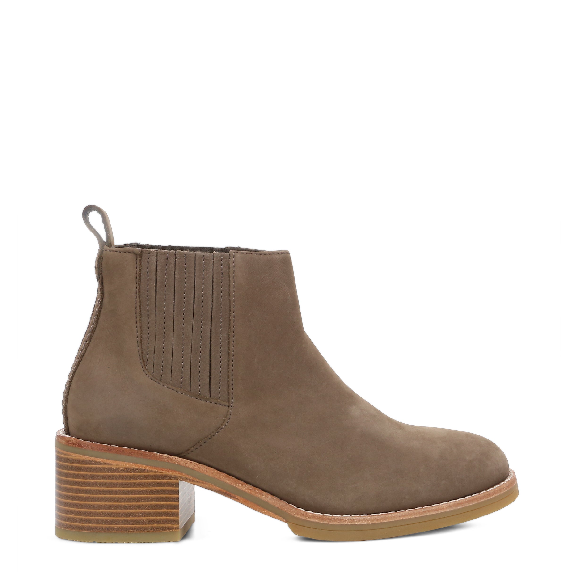 Cologne Top Suede Ankle Boots Dark Taupe Womens Ankle boots