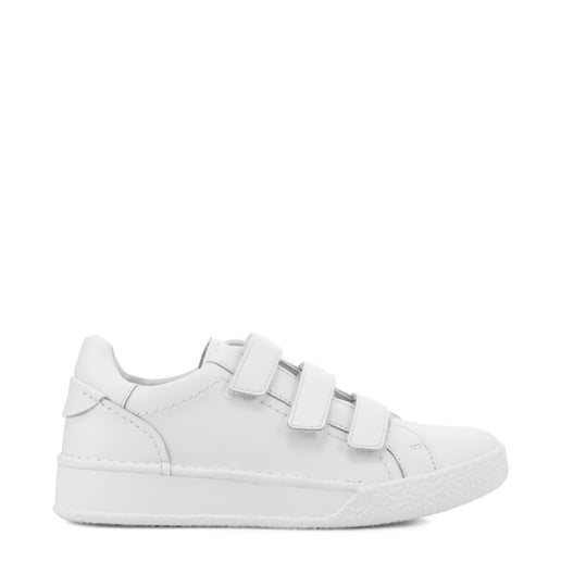 Craft Cup Strap Leather Sneakers | White | Womens Casual sneakers