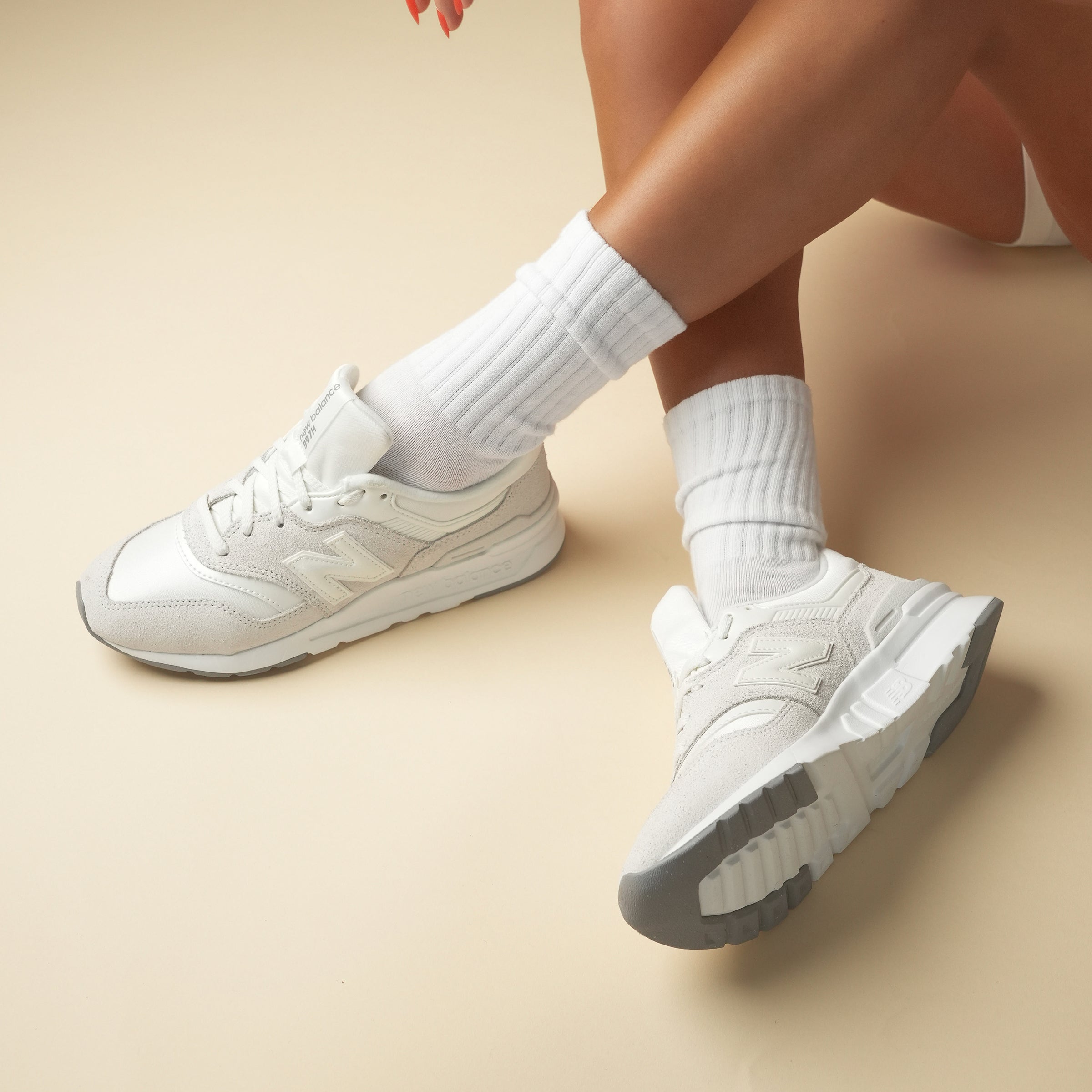 New balance 997 mujer white hotsell