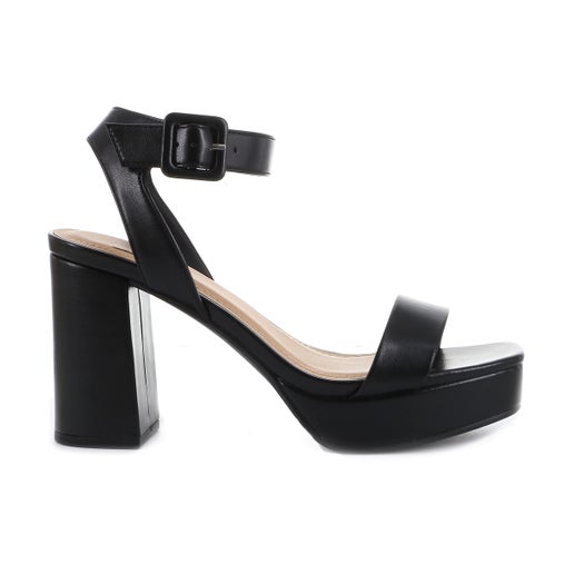 Delight Platform Heels | Black | Womens Heeled sandals