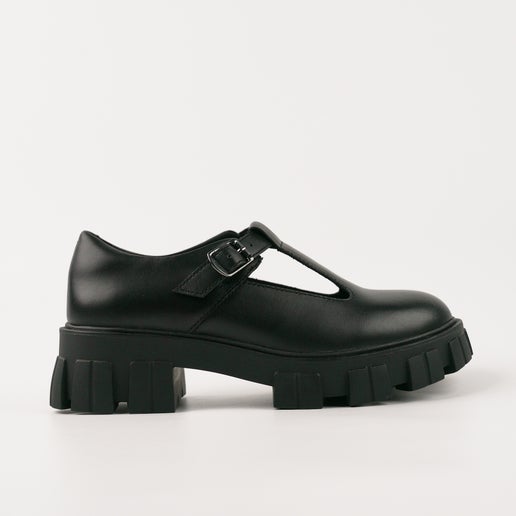 Flourish Senior School Shoes | Black | Back To School School mary jane