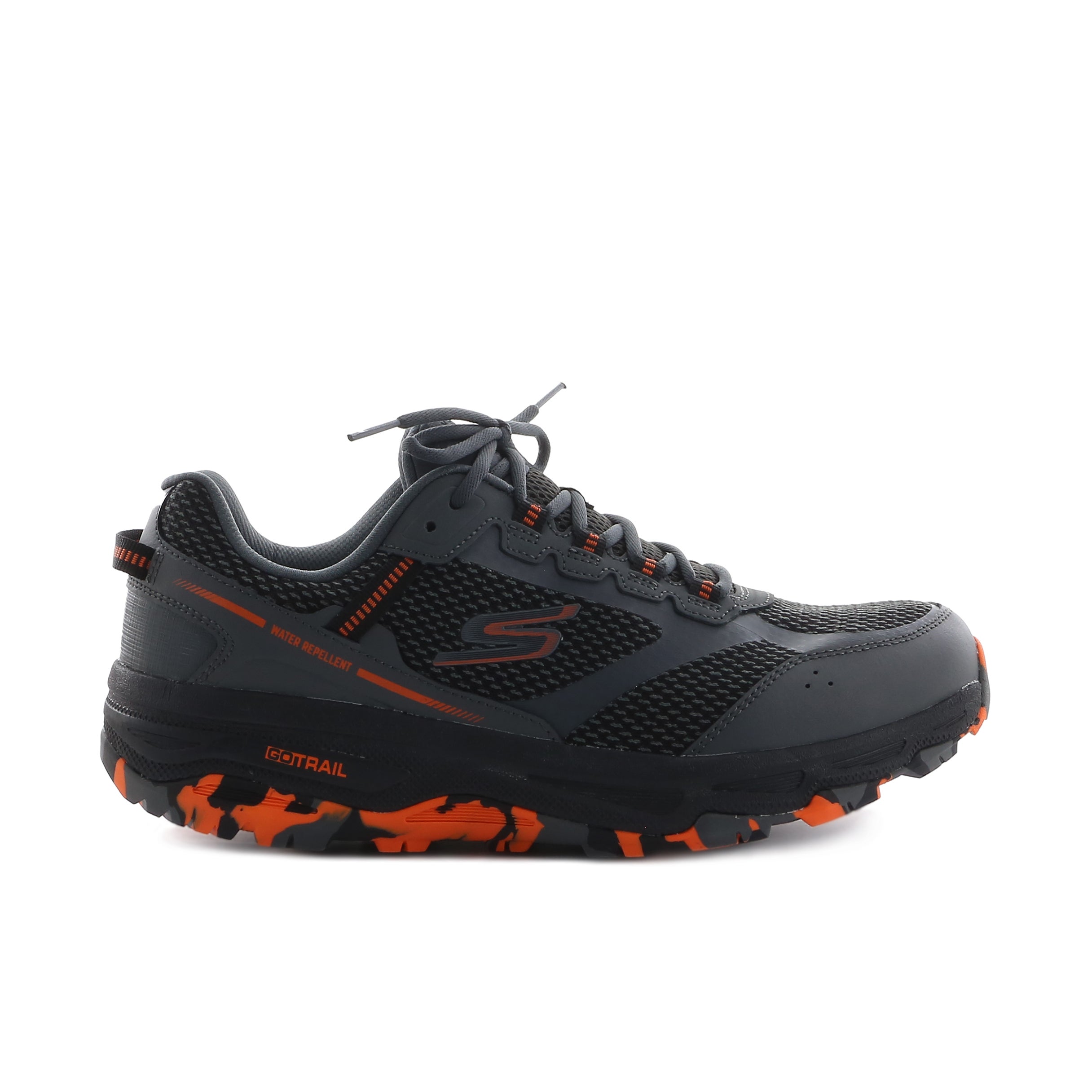 Go Run Trail Altitude Marble Rock Sports Shoes | Grey | Mens Hiking