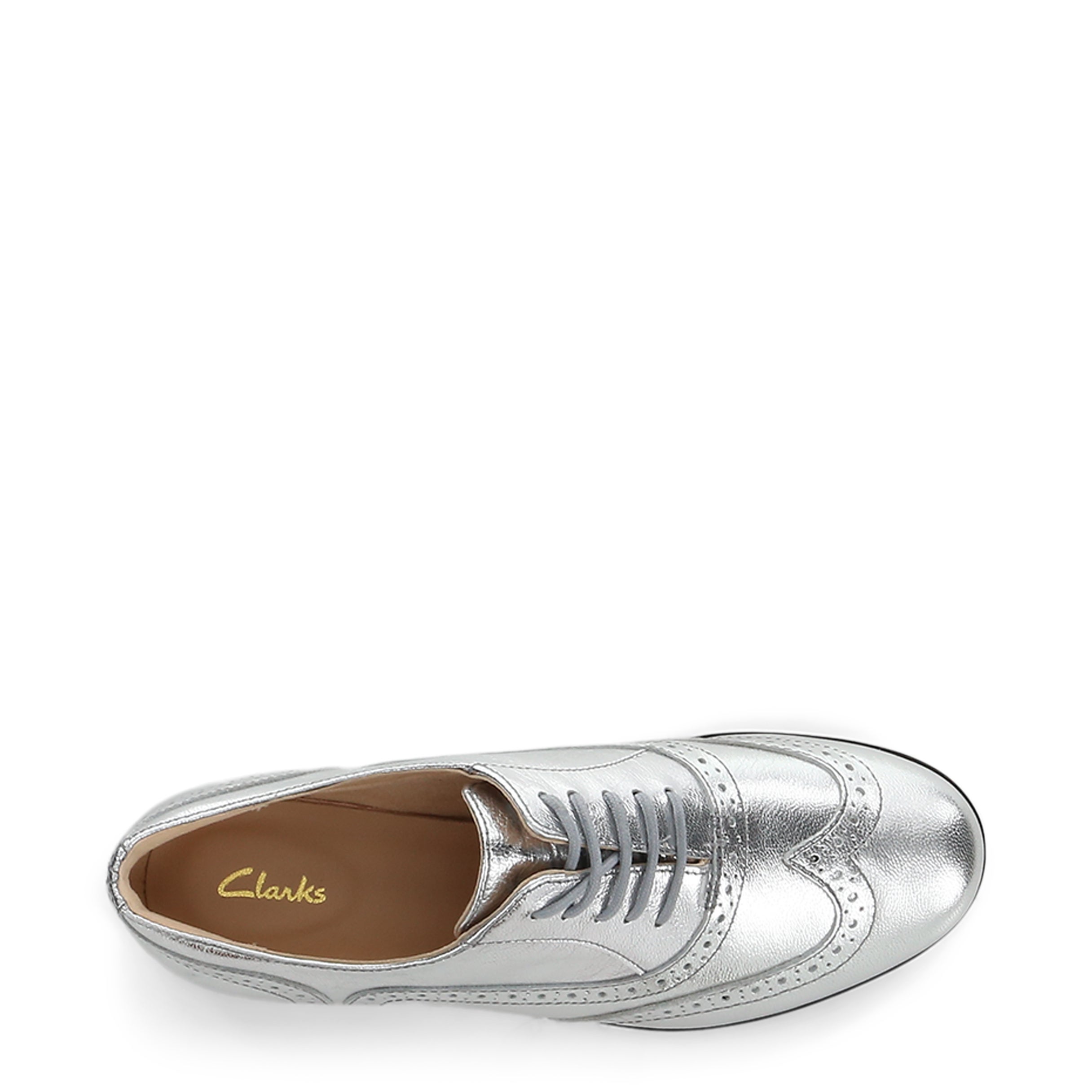 Silver fashion brogues australia