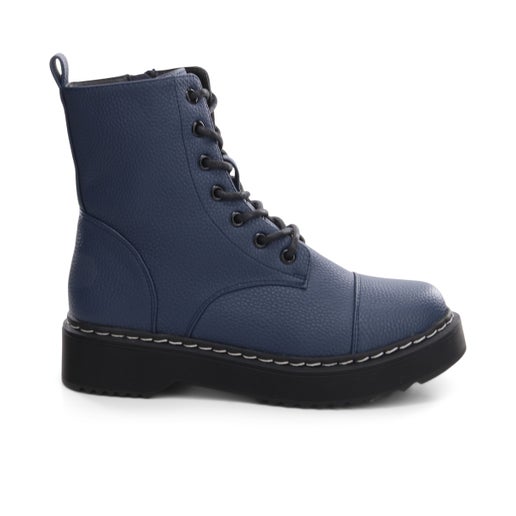 Harper Ankle Boots | Blue | Womens Ankle boots