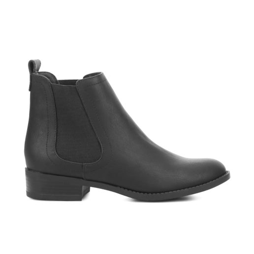 London Rebel Arizona Ankle Boots | Black | Womens Ankle boots