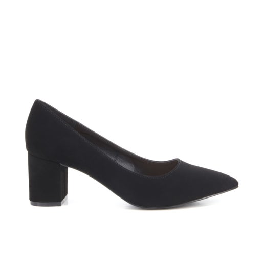 London Rebel Breaker Court Heels | Black | Womens Court heels