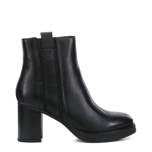 Mable Easy Leather Boots | Black | Womens Ankle boots