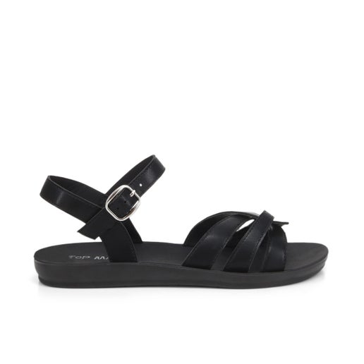 Micah Senior School Sandals | Black | Back To School School sandals