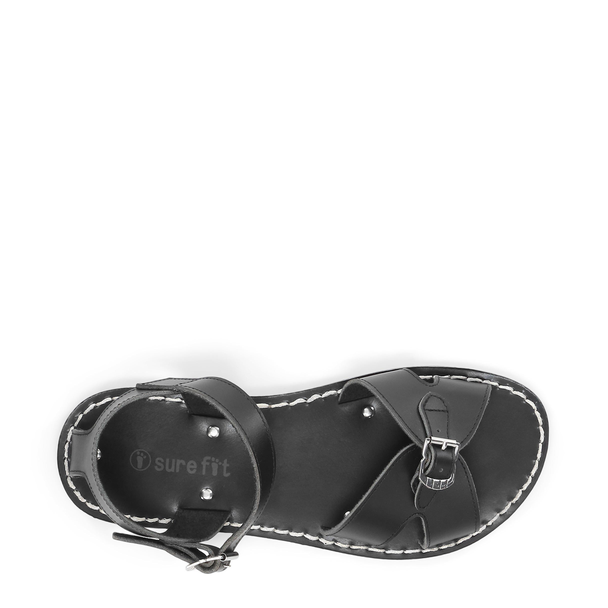 Orders black roman sandals