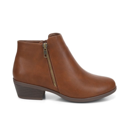 Oregano Ankle Boots - Wide Fit | Tan | Womens Ankle boots