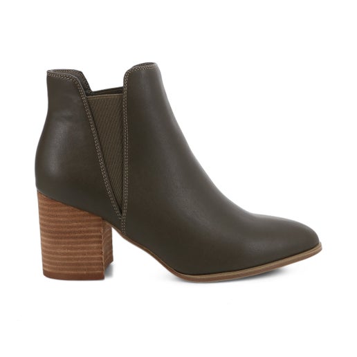 Valeria Ankle Boots | Green | Womens Ankle boots