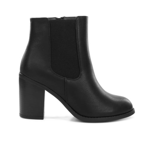 Parsley Ankle Boots - Wide Fit | Black | Womens Ankle boots