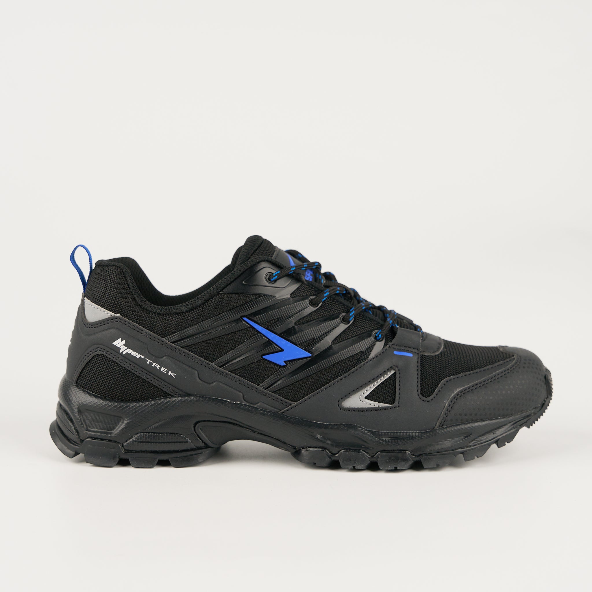 Fashion black hiking trainers