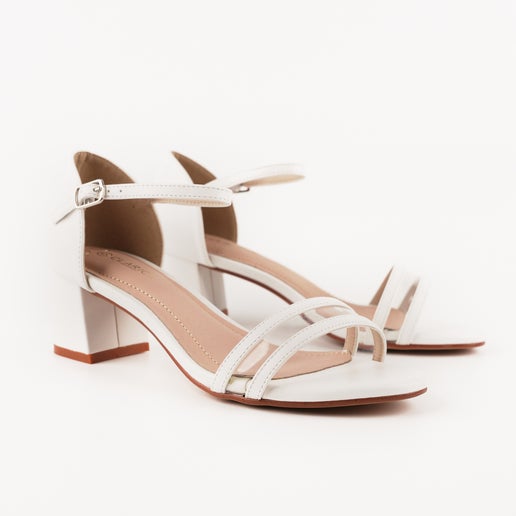 Adrift Women's Heels | White | Womens Heeled sandals