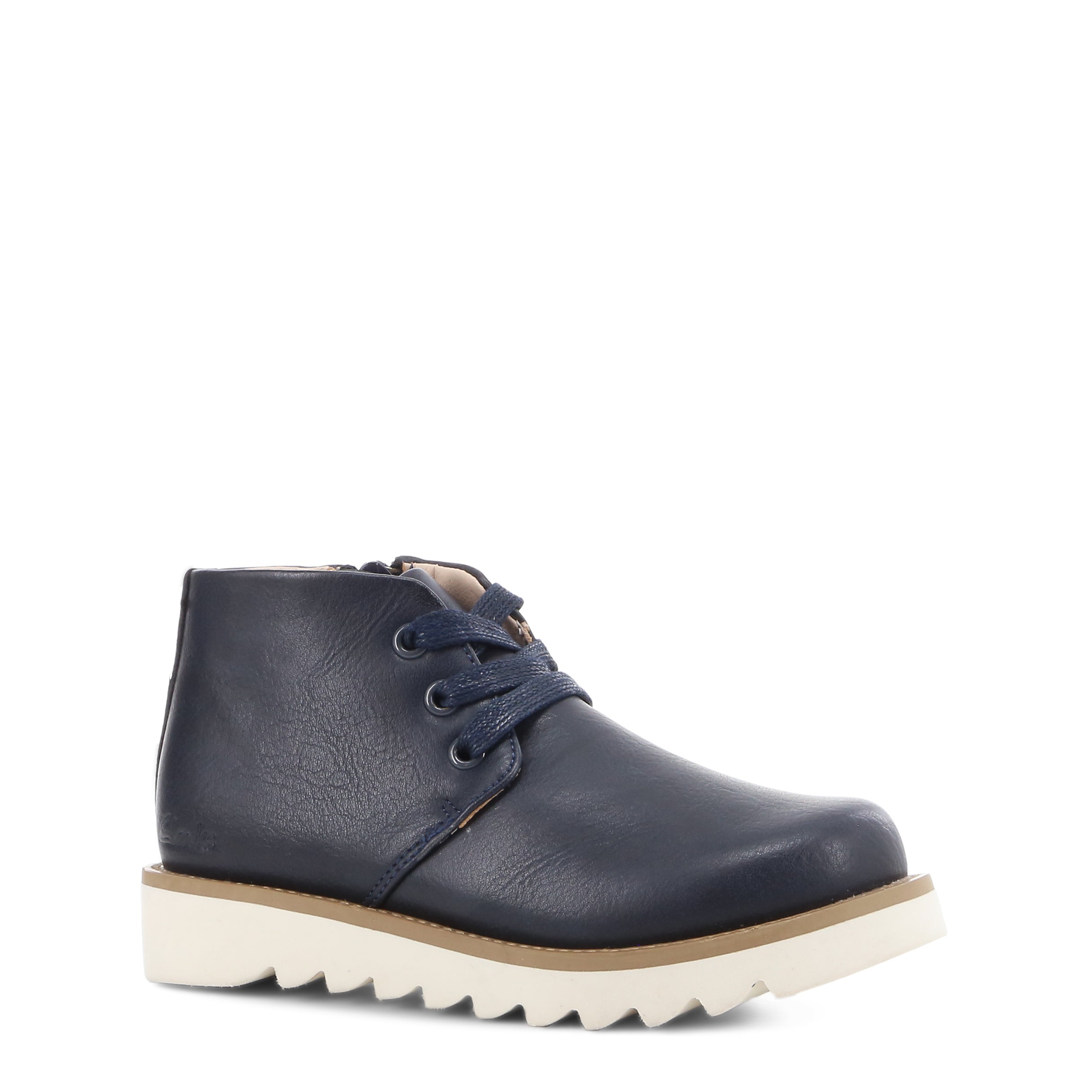 Navy fashion boots clarks