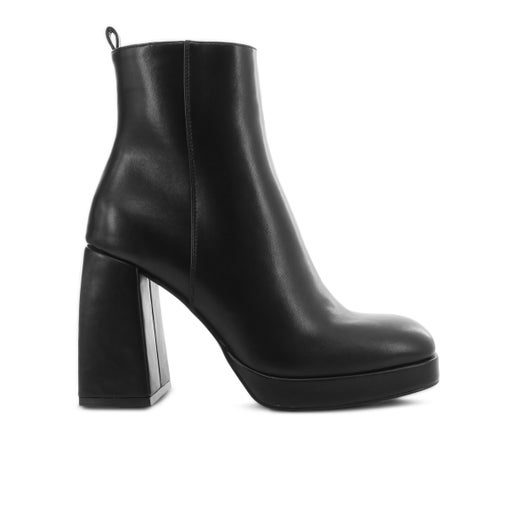 Stevie Platform Boots | Black | Womens Ankle boots