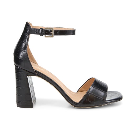 Sunset Block Heels | Black | Womens Heeled sandals