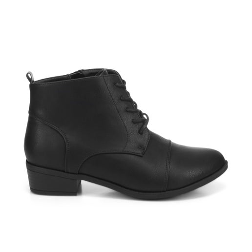 Thyme Ankle Boots - Wide Fit | Black | Womens Ankle boots