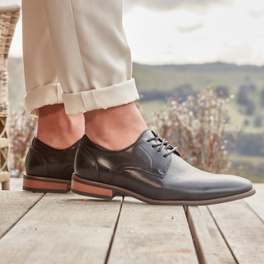 Whale Leather Dress Shoes | Black | Mens Dress shoes